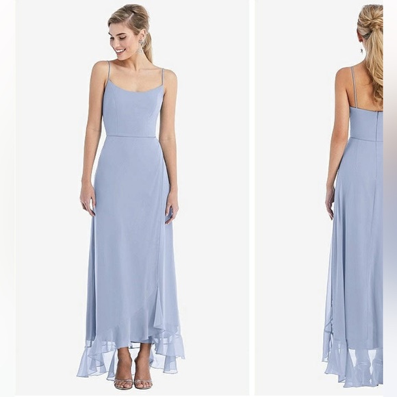 Dessy Group Ruffle Hem Dress - Picture 1 of 3